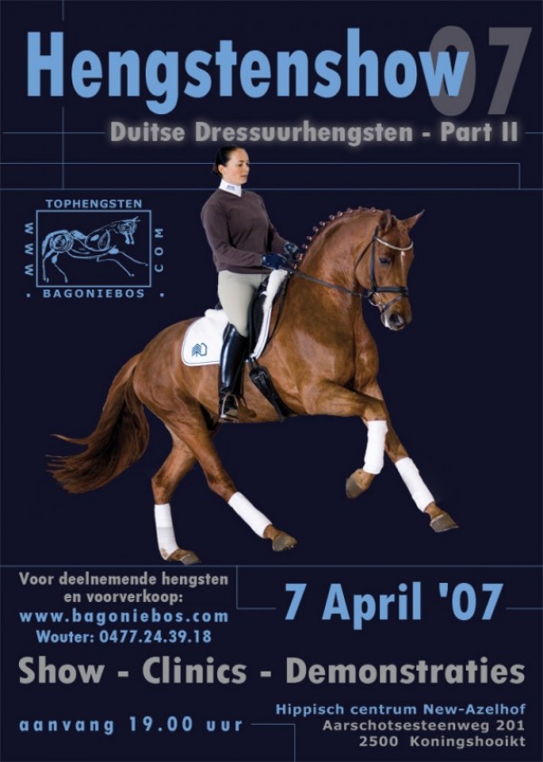 PROGRAMMA Hengstenshow 7 April (UPDATE 29/03)